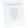 Cadre plastique Deknudt S42P blanc clair 30x45 cm