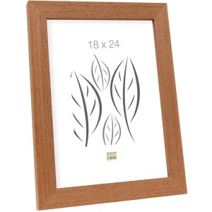 Cadre en bois S46BH rouille 13x18 cm