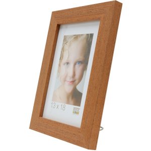 Cadre en bois S46BH rouille 15x20 cm