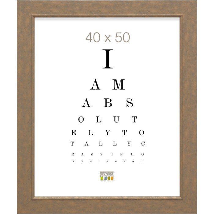 Cadre en bois S48SC3 bronze 20x30 cm