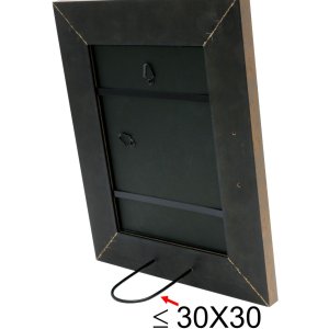 Cadre en bois S48SC3 bronze 20x30 cm
