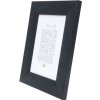 Cadre en bois S53G noir look peintre 50x75 cm