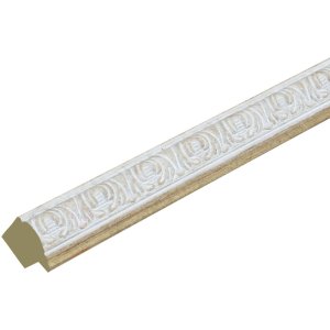 Cadre photo ornemental S95L 30x40 cm blanc