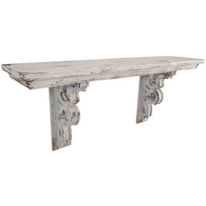 Etagère murale shabby blanc - 5H0232 Clayre Eef