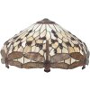 LumiLamp Abat-jour en verre Tiffany Dragonfly 49x28 cm