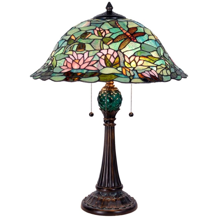 Lampe de table Tiffany 47x60 cm - multicolore