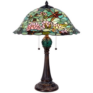 Lampe de table Tiffany 47x60 cm - multicolore