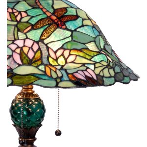 Lampe de table Tiffany 47x60 cm - multicolore