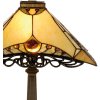 Tiffany lampe de table Ø 50x49 cm naturel coloré