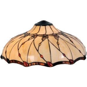 Tiffany Abat-jour 51x21 cm beige