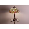 Tiffany lampe de table Ø 47x61 cm vert multicolore
