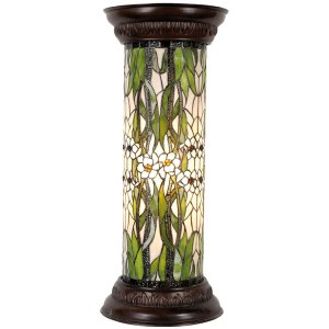 LumiLamp 5LL-5539 Colonne Tiffany Ø 31x78 cm Vert...