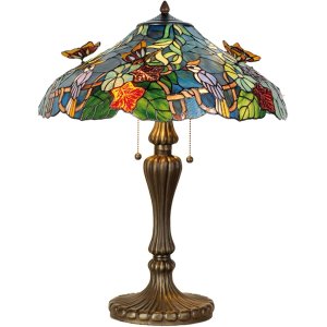 LumiLamp 5LL-5582 Lampe de table Tiffany Ø 52x65...