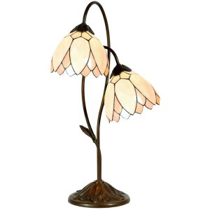 Tiffany lampe de table Ø 33x61 cm naturel...