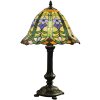 Tiffany lampe de table Ø 30x48 cm vert multicolore