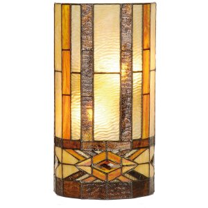Applique murale TIFFANY multicolore - 5LL-9286 Clayre Eef
