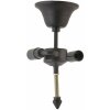 LumiLamp 5LL-96 Pendentif câble Tiffany 18x10x20 cm Noir Fer Suspension Lumière