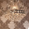 LumiLamp 5LL-CR33 Lustre Ø 50x43-168 cm Couleur or Métal Verre