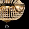 Lustre Ø 40 cm en verre-fer - 5LL-CR47 Clayre Eef