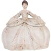 Clayre & Eef Boîte à bijoux MADAME 20x21x16 cm beige