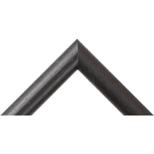 Cadre en bois H004 noir verre normal 30x45 cm