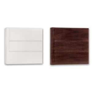 ZEP Album photo en cuir italien 30x30 cm et 35x35 cm 80...