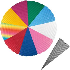 Sac décole de bricolage Goldbuch 3D-Colorwellpappe...