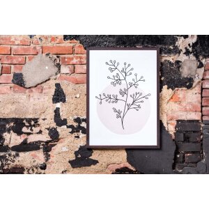 Cadre photo Moderne 30x40 cm brun foncé