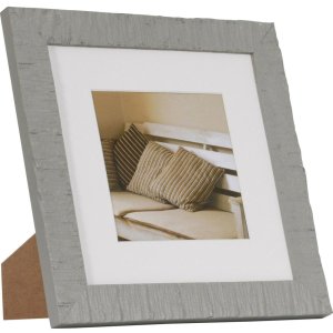 Cadre en bois Driftwood 20x20 cm gris