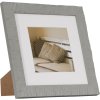 Cadre en bois Driftwood 20x20 cm gris
