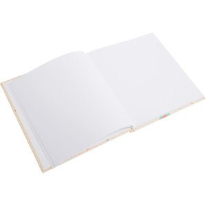 Carnet dinscription Mosaic Butterfly Beige 17,5x19 cm