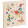 Carnet dinscription Mosaic Butterfly Beige 17,5x19 cm