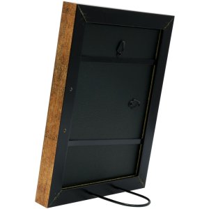 Cadre photo or-gris plastique 20,0 x30,0 cm S95MA