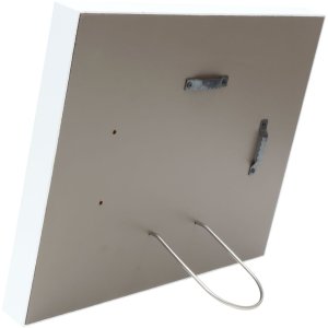 Cadre photo taupe-blanc bois 15,0 x20,0 cm