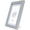 Cadre en bois S66KD1 argent 13x18 cm