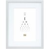Cadre en bois S66KD1 argent 13x18 cm