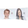 Cadre photo transparent plastique 10,0 x15,0 cm