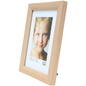 Cadre en bois S54S couleur chêne 15,0 x15,0 cm