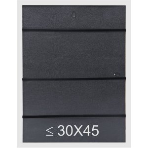 Cadre en bois S54S noir 21,0 x29,7 cm