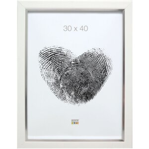 Cadre photo blanc plastique 20,0 x28,0 cm S45VK