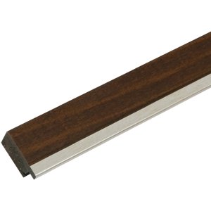 Cadre photo marron plastique 10,0 x15,0 cm S45VH