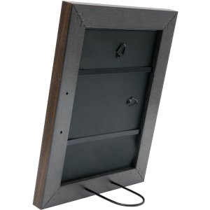 Cadre photo marron plastique 10,0 x15,0 cm S45VH
