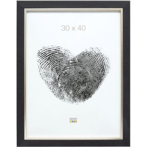 Cadre photo gris plastique 20,0 x25,0 cm S45VF