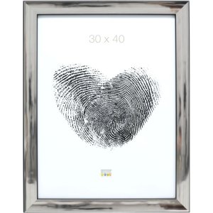 Cadre photo argenté plastique 15,0 x20,0 cm S45ND