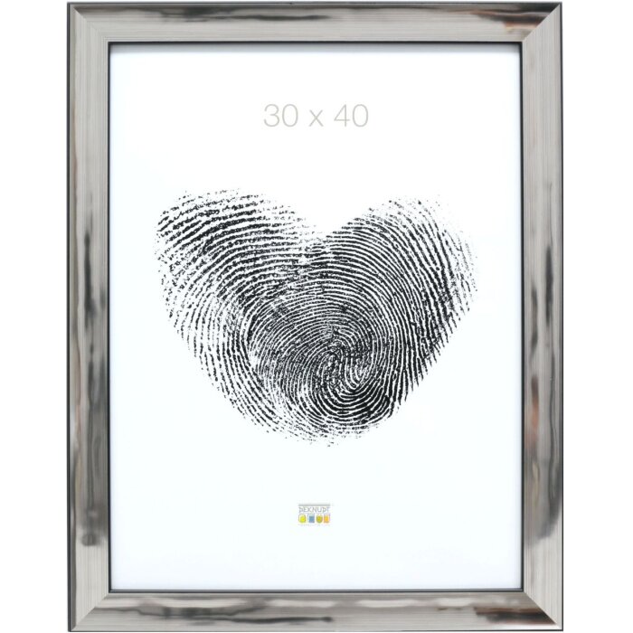 Deknudt cadre photo plastique S45ND argent 20x30 cm