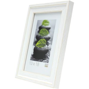 Cadre photo blanc bois 20,0 x30,0 cm S45ES