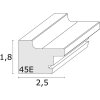 Cadre photo blanc bois 20,0 x30,0 cm S45ES