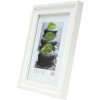 Cadre en bois Deknudt S45ES blanc 30x40 cm