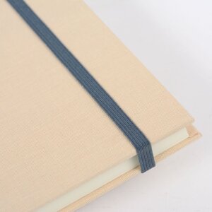 DIN A5 Carnet dinscription Linum beige