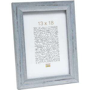 Cadre photo gris plastique 13,0 x18,0 cm S43WF